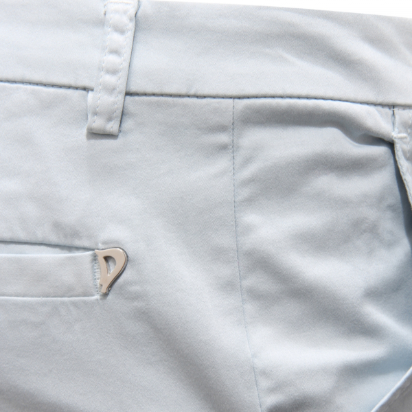 4521AQ pantalone bimba DONDUP KIDS girl trousers light blue