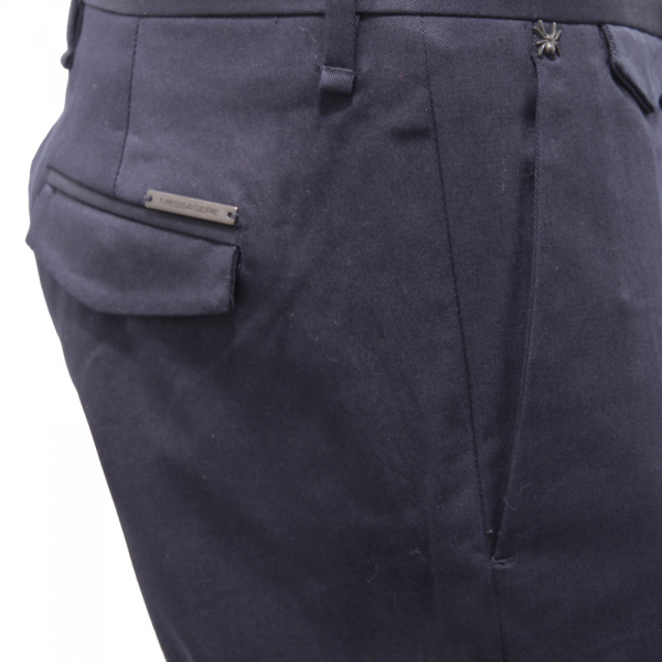 4540AM pantalone uomo MESSAGERIE VINCENT man trousers blue