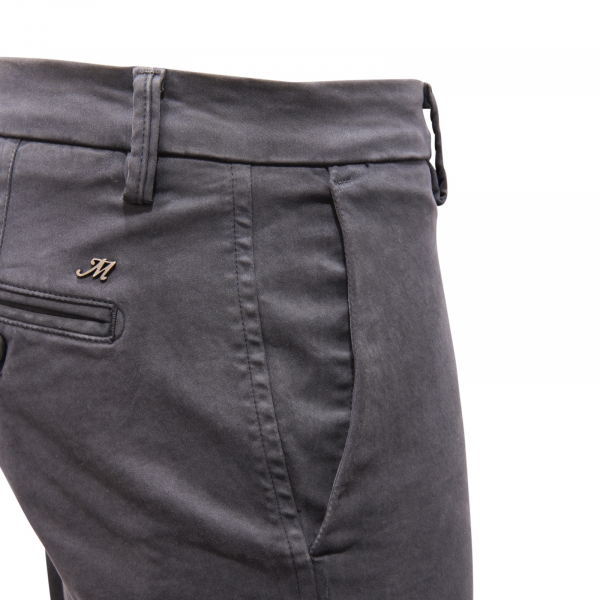 4556AQ pantalone bimbo MASON'S boy kids trousers grey delavè