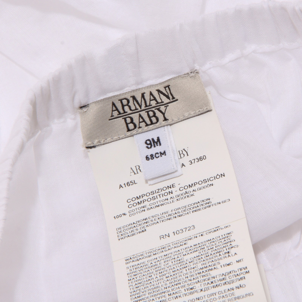 4584W culotte bimba ARMANI BABY mutandina girl briefs cotton