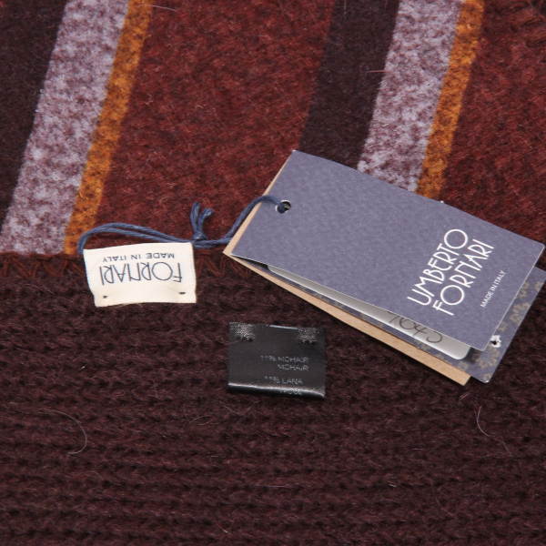 4591AC sciarpa uomo UMBERTO FORNARI brown scarf man