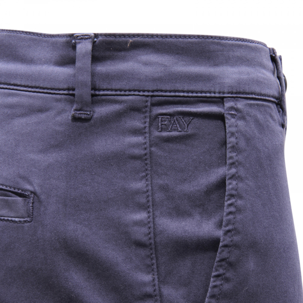 4610AQ pantalone bimbo FAY JUNIOR boy trousers blue