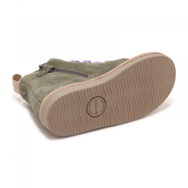 4647AZ SNEAKER BIMBO PANCHIC P01 ECO-FUR INSIDE KIDS SHOES