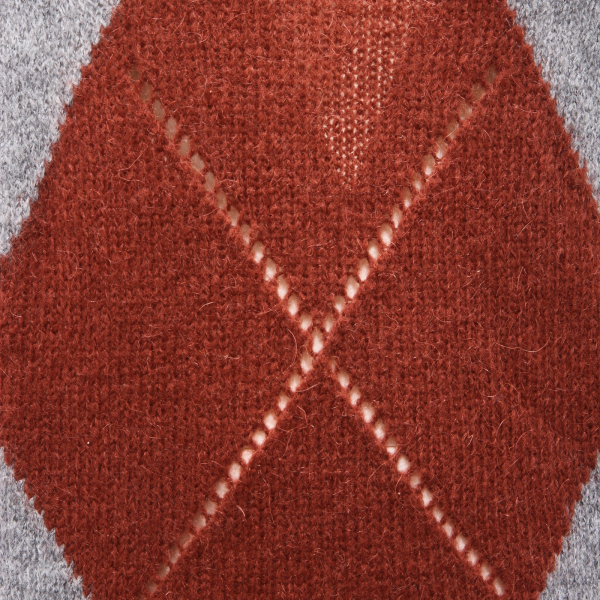 4660AF maglione uomo OFFICINA36 grey mohair/wool sweater man