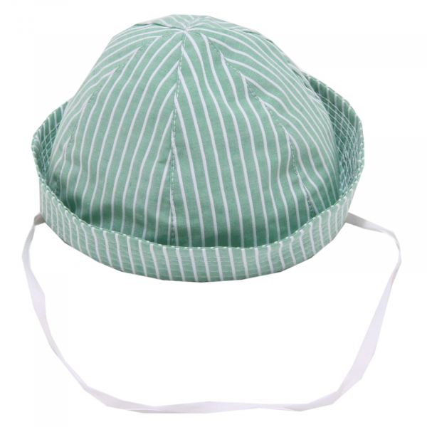 4668X cappello bimbo M. FERRARRI white/green cotton boy hat
