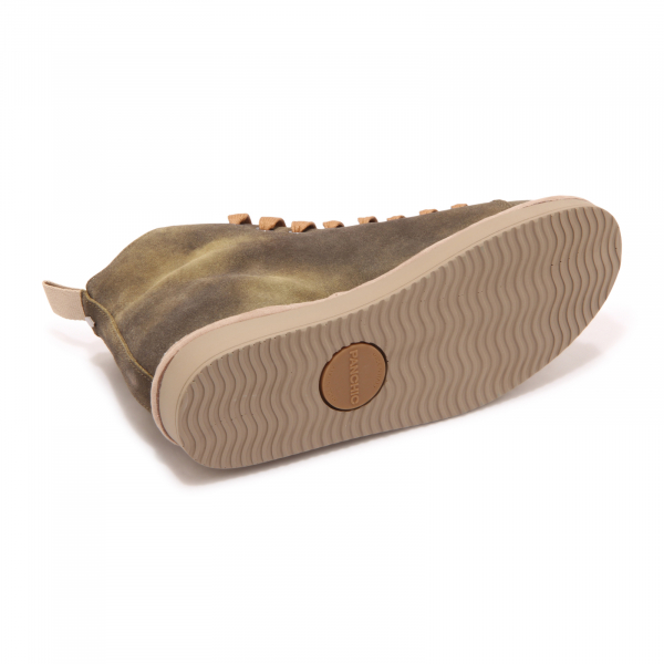 4670AZ SNEAKER DONNA PANCHIC P01 ECO-FUR INSIDE WOMAN WASHED SUEDE SHOES