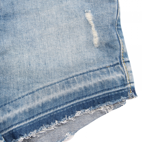 4674AQ bermuda bimba DIESEL girl kids distressed shorts