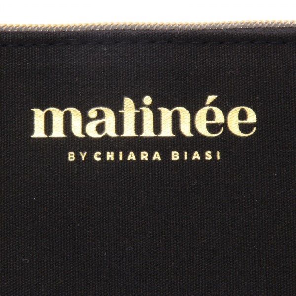4680AI pochette beauty case donna MATINEE BY CHIARA BIASI woman mini bag black