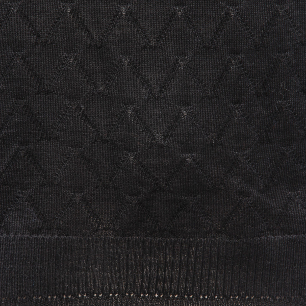 4698AF maglione uomo OFFICINA36 black wool blend sweater man
