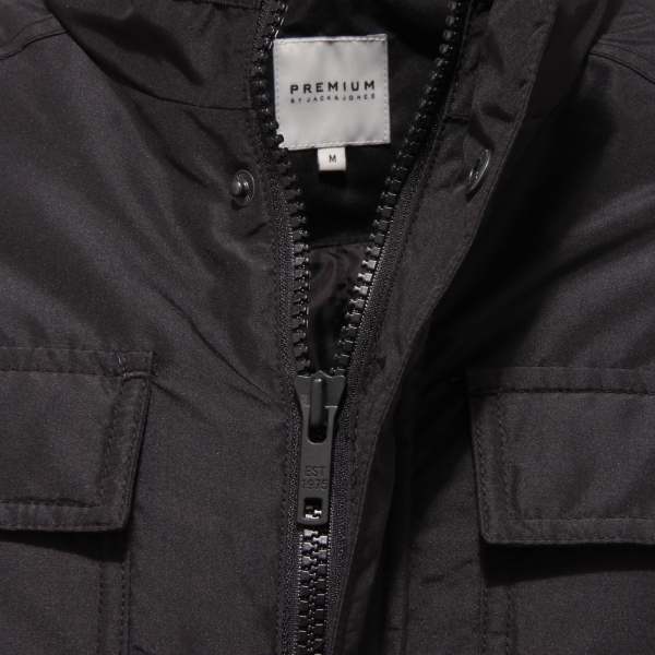 4726R giubbotto uomo JACK & JONES PREMIUM nero jacket men