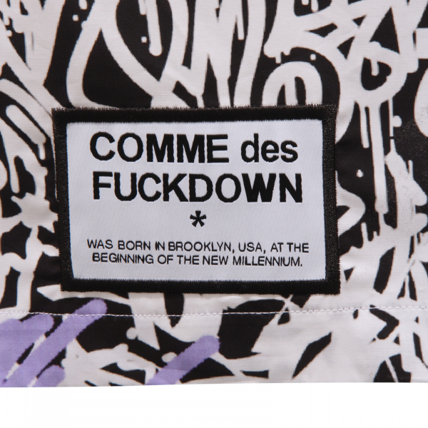 4734AS bermuda uomo COMME DES FUCKDOWN man short black