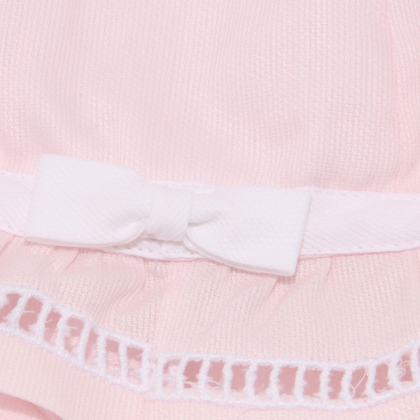 4738X cappello bimba girl MA. MA. pink cotton baby hat