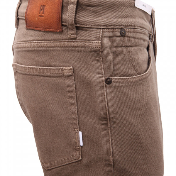 4741AL jeans uomo PT TORINO SWING man trousers brown