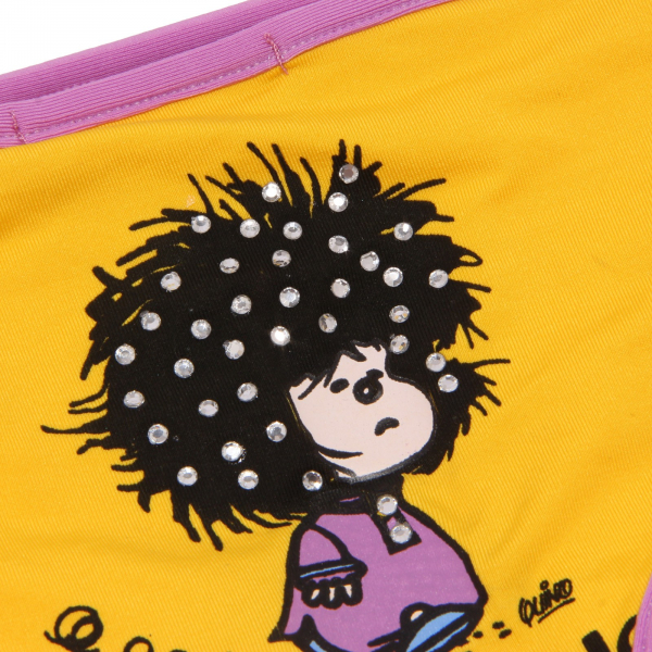 4744W costume bimba girl LIU JO BEACHWEAR yellow/lilac bikini swimwear girl