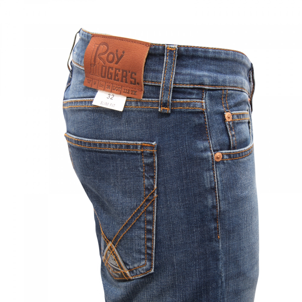 4771AU jeans uomo ROY ROGER'S 517 CARLIN man trousers