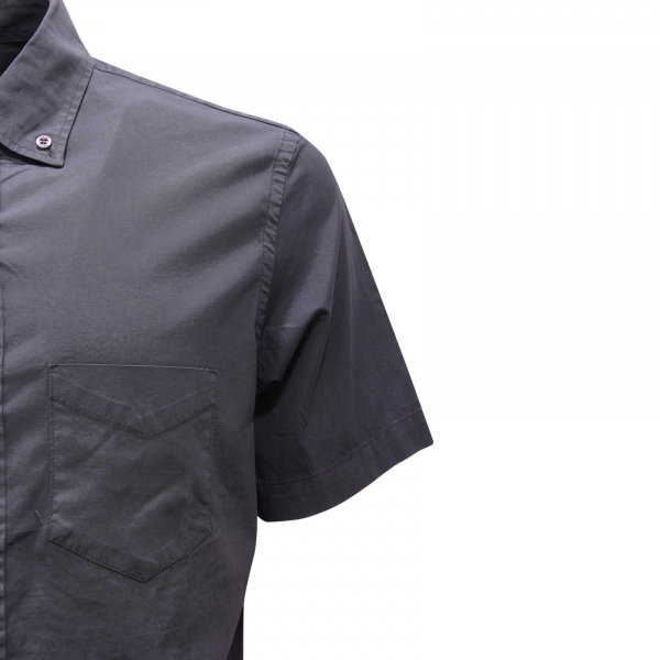 4772AV CAMICIA UOMO DONDUP ENVOY MAN BUTTON-DOWN SHIRT BLUE