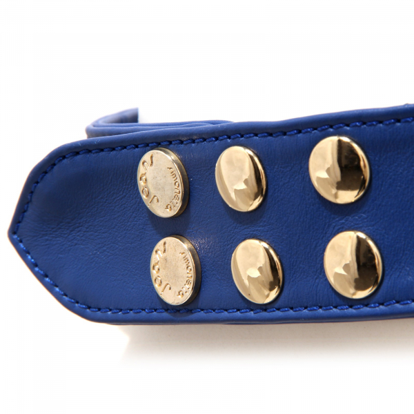 4780AA cintura bimba GIRL SIMONETTA JEANS blue eco leather belt