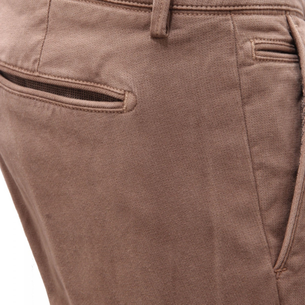 4781AL pantalone uomo FRADI man YOUNG FIT trousers brown