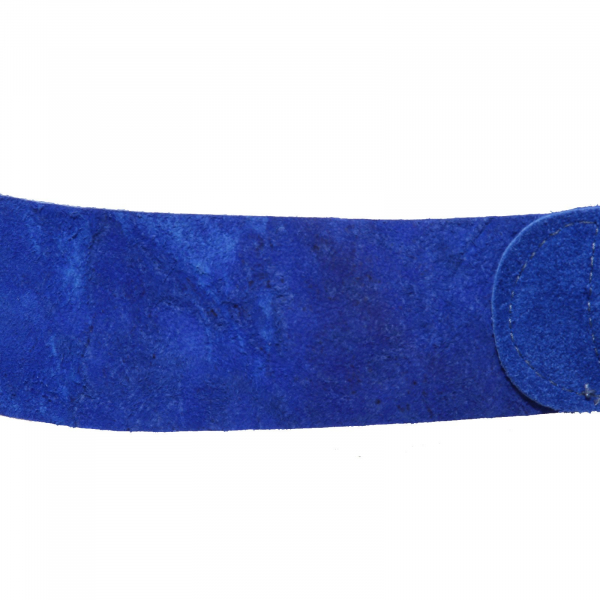 4786AB cintura donna VICOLO blue suede vintage belt buckle belt woman