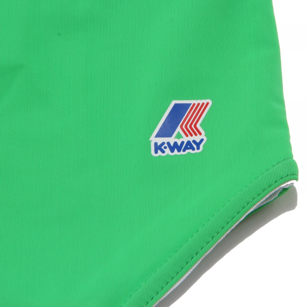 4791W costume intero bimba girl K-WAY green swimsuit girl