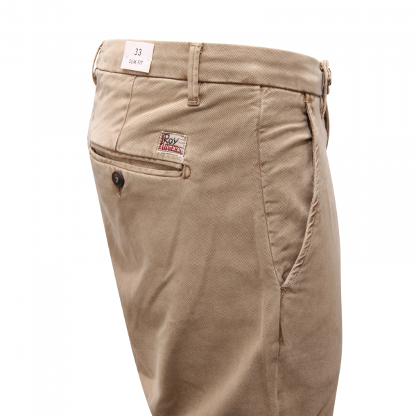 4794AU pantalone uomo ROY ROGER'S NEW ROLF PIGMENT DYED man trousers