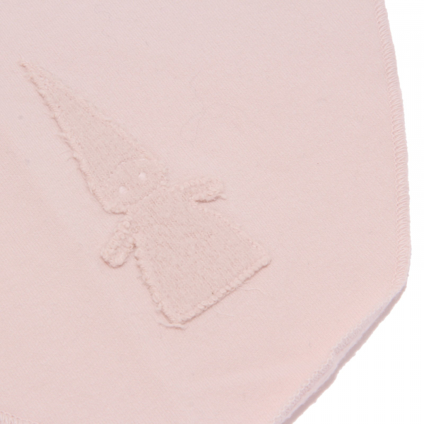 4821X bavaglino bimba girl FRUGOO pink cotton bib