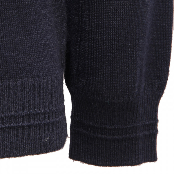 4862AF maglione uomo OFFICINA36 blue wool mix sweater man
