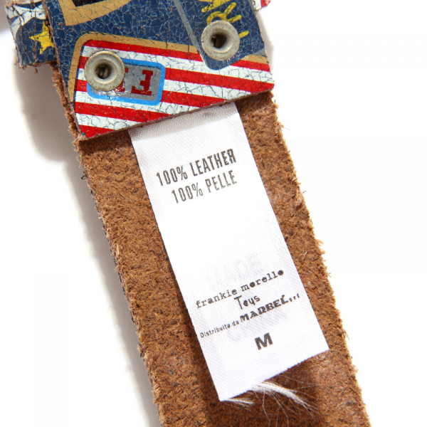 4880V cintura bimbo FRANKIE MORELLO TOYS blue vintage belt boy kid