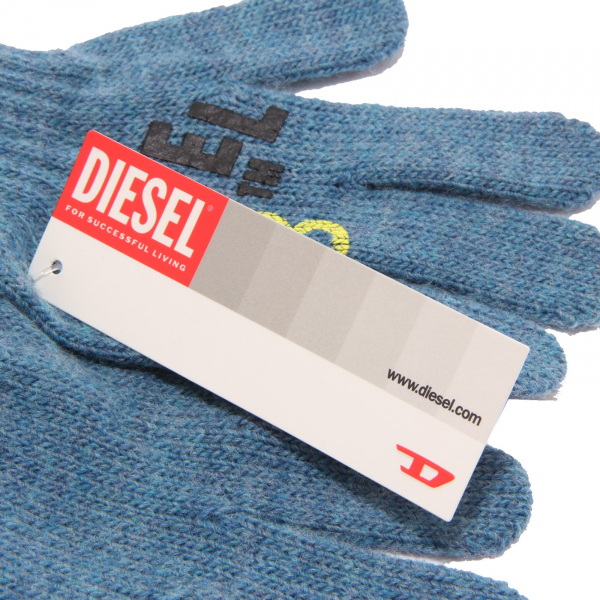 4893T guanti bimbo DIESEL wool mix blue gloves boy