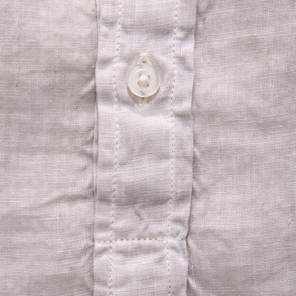4904AS POLO camicia uomo GRAN SASSO man vintage effect linen shirt