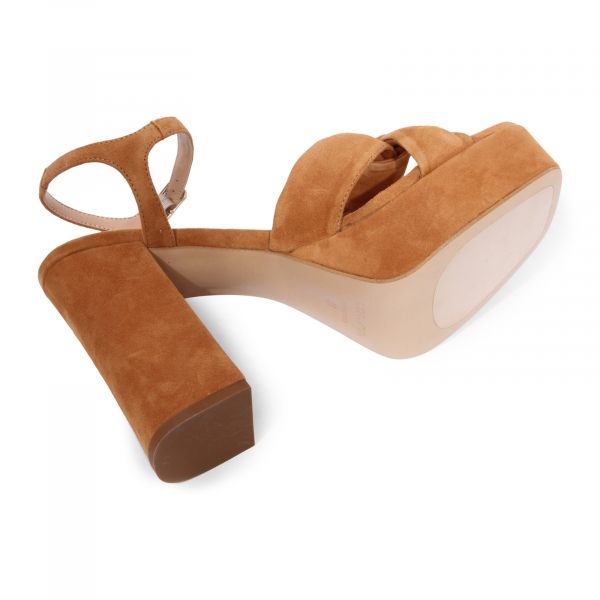 4914AR sandalo donna UNISA UMI woman suede sandals