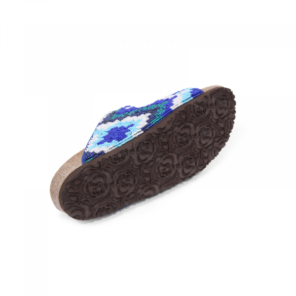 4952AR ciabatta donna MALIPARMI woman beads slippers