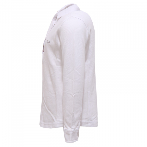 4952W polo bimba SUN 68 maglia white girl polo t-shirt
