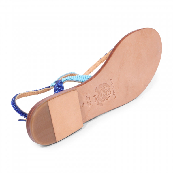4961AR infradito donna MALIPARMI woman beads sandals