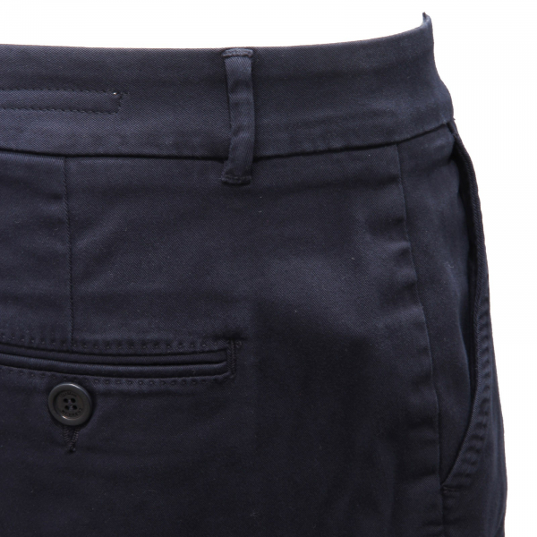 4986AD pantalone donna MAXMARA WEEKEND blue cotton trousers woman