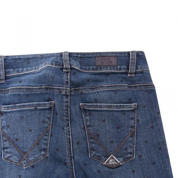 4993AQ jeans bimba ROY ROGERS SUPER STRETCH DARREN girl kids denim trousers