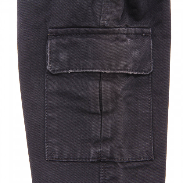 5012AN pantalone cargo bimbo SUN 68 boy vintage trousers blue