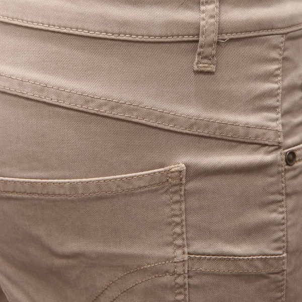 5022AD pantalone donna PERSONA khaki cotton trouser woman