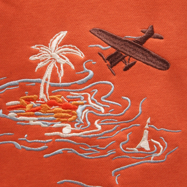 Scotch and soda embroidered top sweatshirt