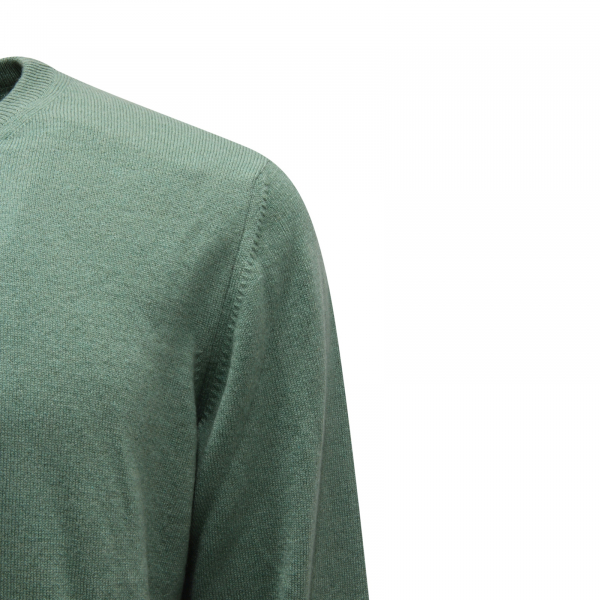 5061AZ MAGLIONE UOMO SONRISA MAN CASHMERE SWEATER GREEN