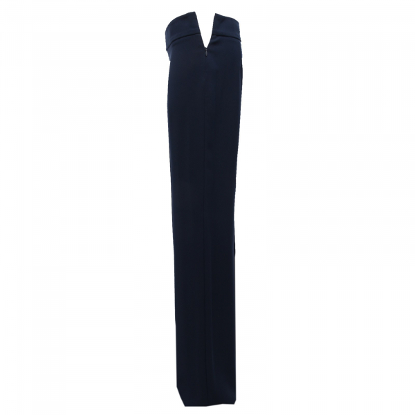 5076K pantalone donna ARMANI COLLEZIONI blue trouser woman