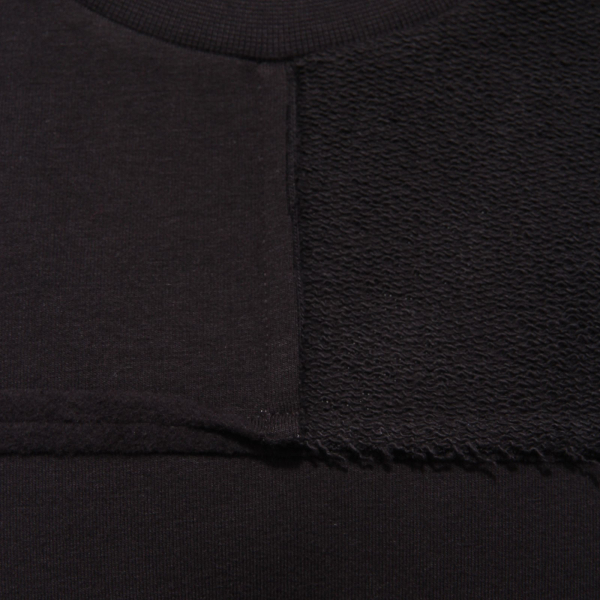 5079AC felpa bimbo boy DONDUP black cotton sweatshirt
