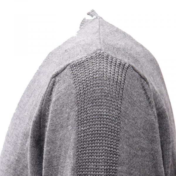 5093AF maglione uomo OFFICINA36 grey wool mix sweater man