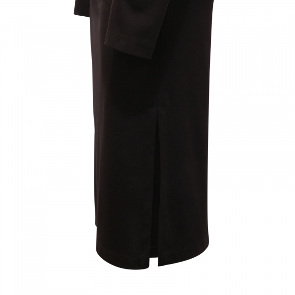 5095AV ABITO DONNA SANDRO FERRONE WOMAN JERSEY DRESS BLACK