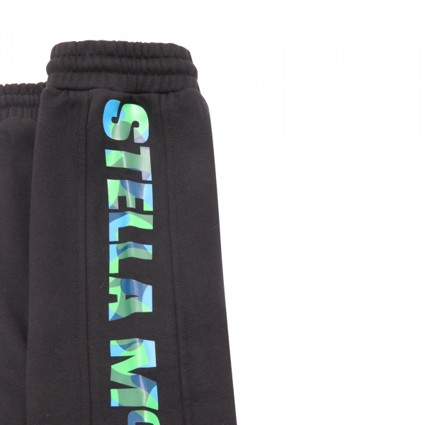 5118AQ pantalone tuta bimba  STELLA MCCARTNEY KIDS unisex sweatpants black
