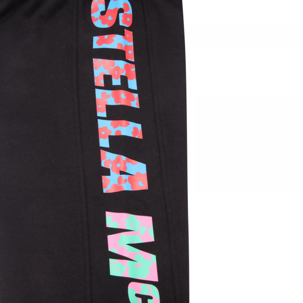 5129AQ pantalone tuta bimba STELLA MCCARTNEY KIDS unisex sweatpants black