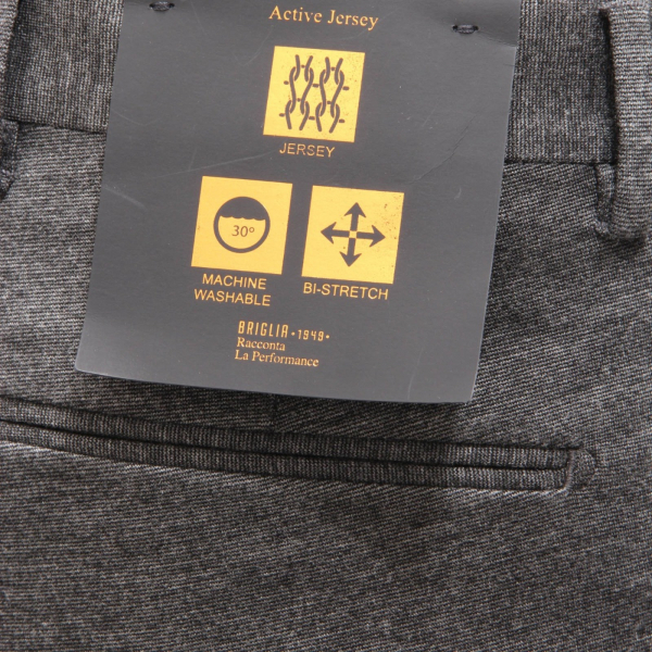 5138AL pantalone uomo BRIGLIA ACTIVE JERSEY trousers grey