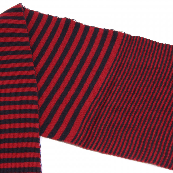5145T sciarpa bimbo NORTH SAILS misto cashmere rosso/blu scarf kid