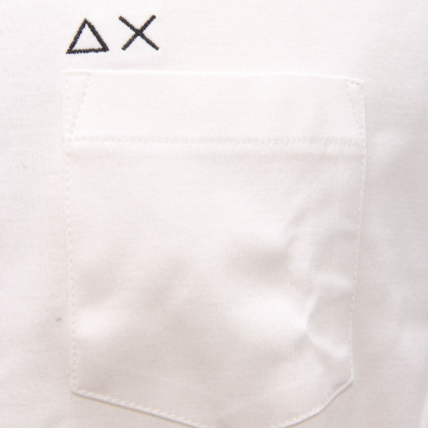 5151AI maglia uomo SUN68 man cotton t-shirt off white