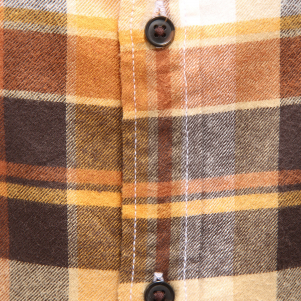 5166AZ CAMICIA FLANELLA SELECTED REGULAR MAN FLANNEL SHIRT
